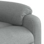 Sillón de masaje eléctrico reclinable elevable tela gris claro de , Sillones - Ref: Foro24-3204860, Precio: 314,79 €, Descuen...