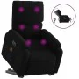 Sillón de masaje eléctrico reclinable elevable tela negro de , Sillones - Ref: Foro24-3204862, Precio: 320,26 €, Descuento: %