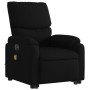 Sillón de masaje eléctrico reclinable elevable tela negro de , Sillones - Ref: Foro24-3204862, Precio: 328,41 €