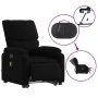 Sillón de masaje eléctrico reclinable elevable tela negro de , Sillones - Ref: Foro24-3204862, Precio: 320,26 €, Descuento: %