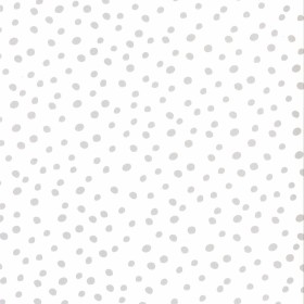 Fabulous World Papel de pared diseño Dots blanco y gris 67106-1