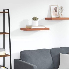 Estante de pared Rojo 50 x 23 x 4 cm Madera de ingeniería en Estantes y estanterías | Comprar online en Foro24