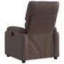 Sillón reclinable eléctrico de cuero sintético marrón de , Sillones - Ref: Foro24-3204874, Precio: 292,41 €, Descuento: %