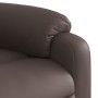 Sillón reclinable eléctrico de cuero sintético marrón de , Sillones - Ref: Foro24-3204874, Precio: 251,90 €