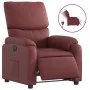 Red Faux Leather Electric Recliner by , Armchairs - Ref: Foro24-3204876, Price: 292,38 €, Discount: %