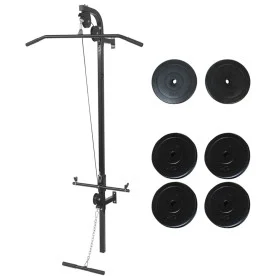 Wall-mounted weight machine with 40 kg weight plates by vidaXL, Weight lifting machines - Ref: Foro24-275359, Price: 170,42 €...