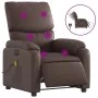 Sillón de masaje reclinable eléctrico cuero sintético marrón de , Sillones - Ref: Foro24-3204881, Precio: 312,83 €, Descuento: %