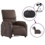 Sillón de masaje reclinable eléctrico cuero sintético marrón de , Sillones - Ref: Foro24-3204881, Precio: 312,83 €, Descuento: %