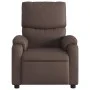Sillón de masaje reclinable eléctrico cuero sintético marrón de , Sillones - Ref: Foro24-3204881, Precio: 312,83 €, Descuento: %