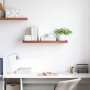 Estante de pared Rojo 80 x 23,5 x 4 cm Madera de ingeniería en Estantes y estanterías | Comprar online en Foro24