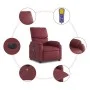 Electric reclining massage chair red synthetic leather by , Armchairs - Ref: Foro24-3204883, Price: 251,37 €, Discount: %