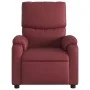 Electric reclining massage chair red synthetic leather by , Armchairs - Ref: Foro24-3204883, Price: 251,37 €, Discount: %