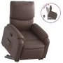 Brown synthetic leather lift-up recliner by , Armchairs - Ref: Foro24-3204888, Price: 324,62 €, Discount: %