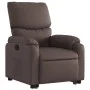 Hochklappbarer Liegesessel aus braunem Kunstleder von , Sessel - Ref: Foro24-3204888, Preis: 324,62 €, Rabatt: %