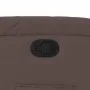 Hochklappbarer Liegesessel aus braunem Kunstleder von , Sessel - Ref: Foro24-3204888, Preis: 324,62 €, Rabatt: %