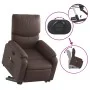 Sillón reclinable de masaje de pie de cuero sintético marrón de , Sillones - Ref: Foro24-3204895, Precio: 351,93 €, Descuento: %