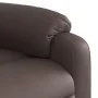 Sillón reclinable de masaje de pie de cuero sintético marrón de , Sillones - Ref: Foro24-3204895, Precio: 351,93 €, Descuento: %