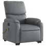 Sillón de masaje elevable eléctrico cuero sintético gris de , Sillones - Ref: Foro24-3204910, Precio: 351,26 €, Descuento: %