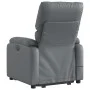 Sillón de masaje elevable eléctrico cuero sintético gris de , Sillones - Ref: Foro24-3204910, Precio: 351,26 €, Descuento: %
