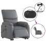 Sillón de masaje elevable eléctrico cuero sintético gris de , Sillones - Ref: Foro24-3204910, Precio: 351,26 €, Descuento: %