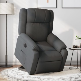 Sillón eléctrico reclinable elevable de tela gris oscuro de , Sillones - Ref: Foro24-3205227, Precio: 316,34 €, Descuento: %