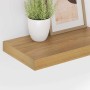 Estante de pared 2 pcs Marrón 40 x 23,5 x 4 cm en Estantes y estanterías | Comprar online en Foro24