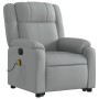 Elektrischer, hochklappbarer Massagesessel aus hellgrauem Stoff von , Sessel - Ref: Foro24-3205238, Preis: 345,32 €, Rabatt: %