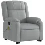 Sillón de masaje eléctrico reclinable elevable tela gris claro de , Sillones - Ref: Foro24-3205238, Precio: 346,13 €, Descuen...