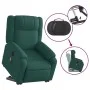 Sillón masaje eléctrico reclinable elevable tela verde oscuro de , Sillones - Ref: Foro24-3205244, Precio: 346,23 €, Descuent...