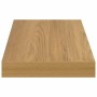Estante de pared con almacenamiento 4 pcs Marrón 50 x 23 x 4 cm en Estantes y estanterías | Comprar online en Foro24