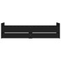 Bed frame with drawers black 100x200 cm by , Beds and slatted bases - Ref: Foro24-3207365, Price: 152,10 €, Discount: %