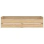Sonoma oak bed frame with drawers 100x200 cm by , Beds and slatted bases - Ref: Foro24-3207338, Price: 171,98 €, Discount: %