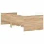 Sonoma oak bed frame with drawers 100x200 cm by , Beds and slatted bases - Ref: Foro24-3207338, Price: 171,98 €, Discount: %