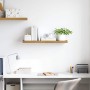 Estante de pared Marrón 80 x 23,5 x 4 cm Madera de ingeniería en Estantes y estanterías | Comprar online en Foro24