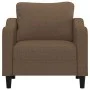 Brown fabric armchair 60 cm by , Sofas - Ref: Foro24-359346, Price: 186,57 €, Discount: %