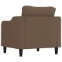 Brown fabric armchair 60 cm by , Sofas - Ref: Foro24-359346, Price: 186,57 €, Discount: %