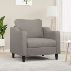 Taupe gray fabric armchair 60 cm by , Sofas - Ref: Foro24-359350, Price: 150,28 €, Discount: %