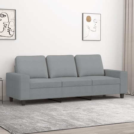 3-Sitzer-Sofa aus hellgrauem Stoff, 180 cm von , Sofas - Ref: Foro24-359399, Preis: 288,21 €, Rabatt: %