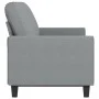 3 seater sofa in light gray fabric 180 cm by , Sofas - Ref: Foro24-359399, Price: 244,77 €, Discount: %