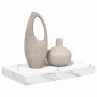 Estante de pared Mármol 40 x 23,5 x 4 cm Madera de ingeniería en Estantes y estanterías | Comprar online en Foro24