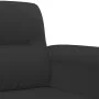 2-seater sofa in black microfiber fabric 120 cm by , Sofas - Ref: Foro24-359558, Price: 242,25 €, Discount: %