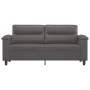 Gray synthetic leather 2-seater sofa 140 cm by , Sofas - Ref: Foro24-359585, Price: 232,34 €, Discount: %