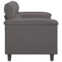 2-Sitzer-Sofa aus grauem Kunstleder, 140 cm von , Sofas - Ref: Foro24-359585, Preis: 228,85 €, Rabatt: %