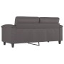 Gray synthetic leather 2-seater sofa 140 cm by , Sofas - Ref: Foro24-359585, Price: 232,34 €, Discount: %