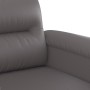 Gray synthetic leather 2-seater sofa 140 cm by , Sofas - Ref: Foro24-359585, Price: 232,34 €, Discount: %