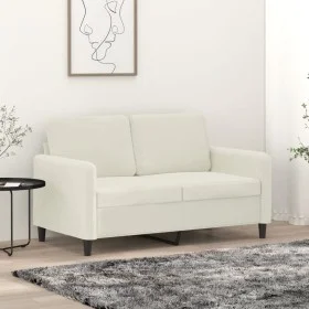 Sofá de 2 plazas terciopelo color crema 120 cm de , Sofás - Ref: Foro24-359440, Precio: 244,77 €, Descuento: %