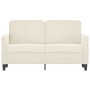 Sofá de 2 plazas terciopelo color crema 120 cm de , Sofás - Ref: Foro24-359440, Precio: 249,44 €, Descuento: %