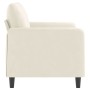 Sofá de 2 plazas terciopelo color crema 120 cm de , Sofás - Ref: Foro24-359440, Precio: 249,44 €, Descuento: %