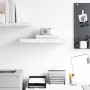 Estante de pared Mármol 50 x 23 x 4 cm Madera de ingeniería en Estantes y estanterías | Comprar online en Foro24
