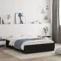 Black engineered wood bed with drawers 120x200 cm by , Beds and slatted bases - Ref: Foro24-3207281, Price: 237,52 €, Discoun...